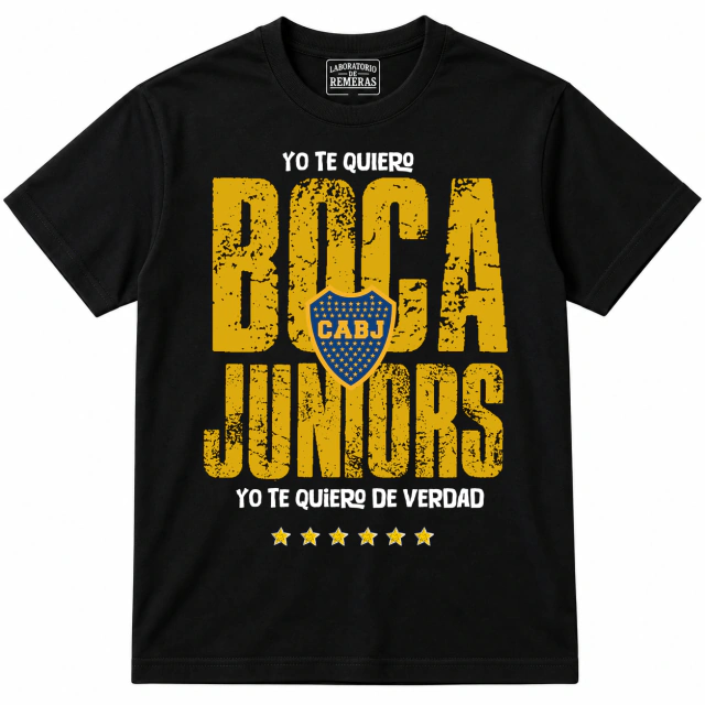 Remera Boca Escudo