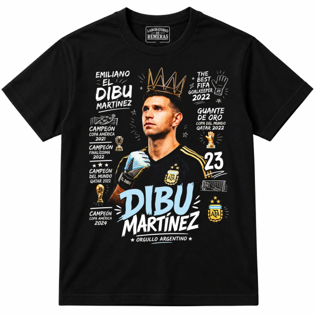 Remera Dibu Martínez